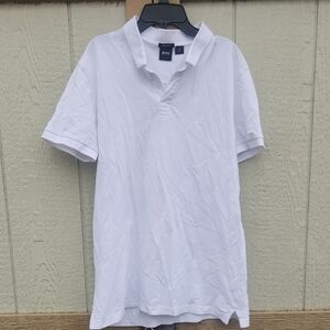 Hugo Boss Prep White Crisp Polo Short Sleeve Corpcore Golf Luxury Cotton Large